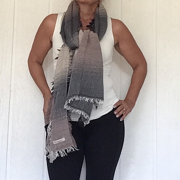 LA FIORENTINA ALPACA WOOL BLEND BLEND SCARF WRAP NWT - Picture 14 of 14